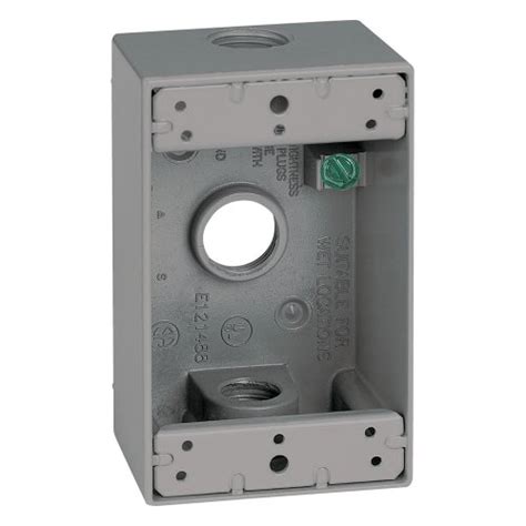 non metallic 2 hole outlet box|SIGMA ENGINEERED SOLUTIONS 14250 Metal .